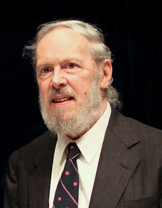 Dennis Ritchie, designer of the C language (Japan Prize ceremony, 2011)