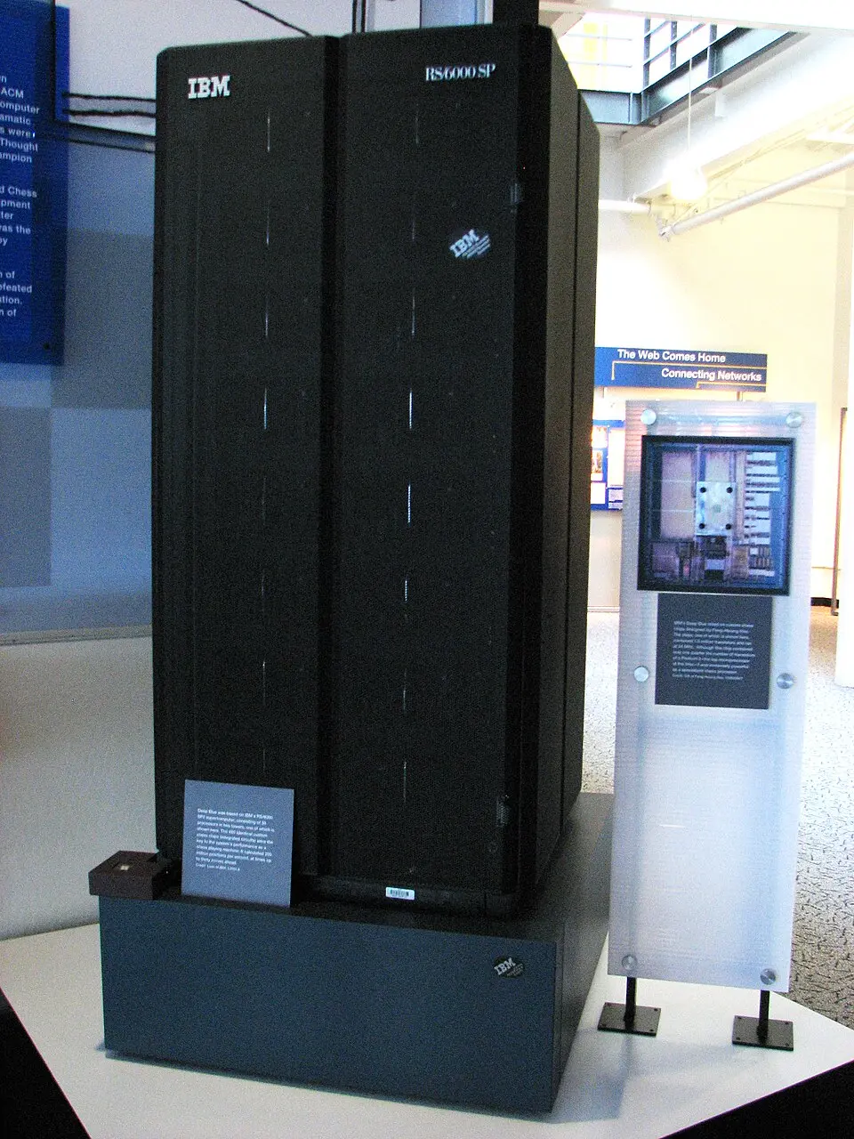 Deep Blue の筐体（IBM RS/6000 SP）