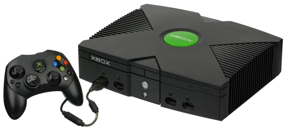初代 Xbox 本体と Controller S（コントローラ）