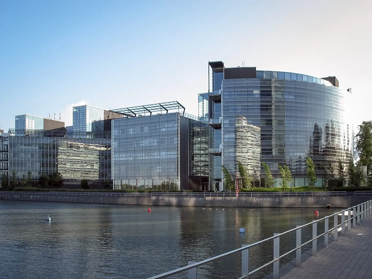 Nokia's former headquarters at Keilaniemi, Espoo, Finland, 2003