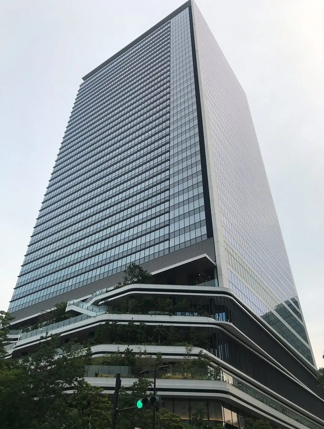 The office tower of Tokyo Portcity Takeshiba in Minato, Tokyo, where SoftBank Group has its headquarters, photographed in 2022