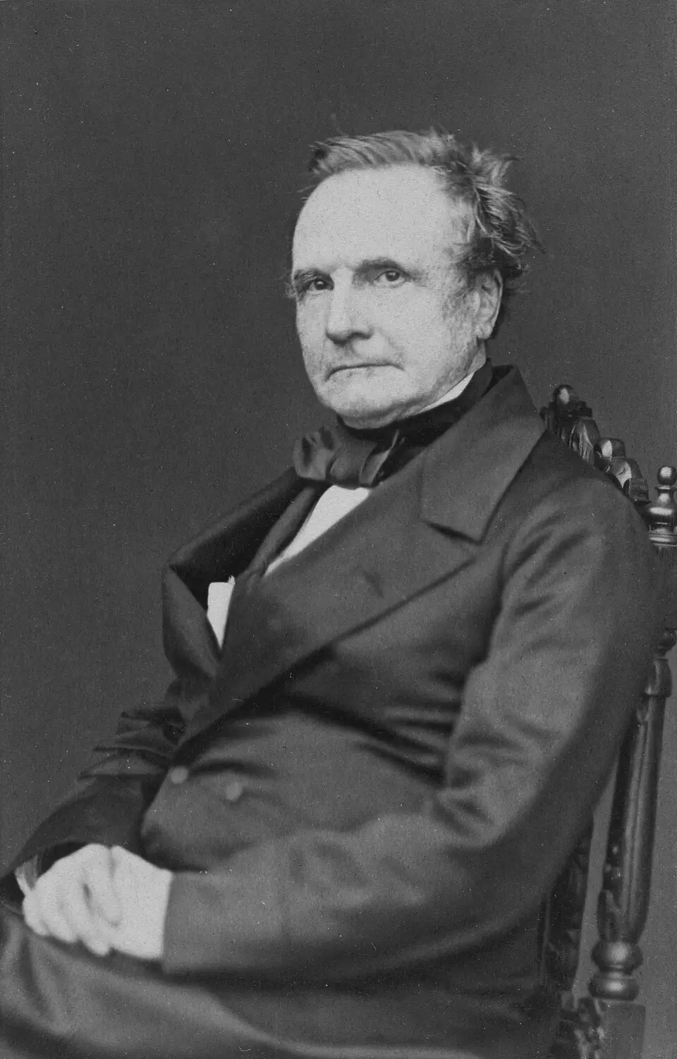 Photograph of Charles Babbage, 1860