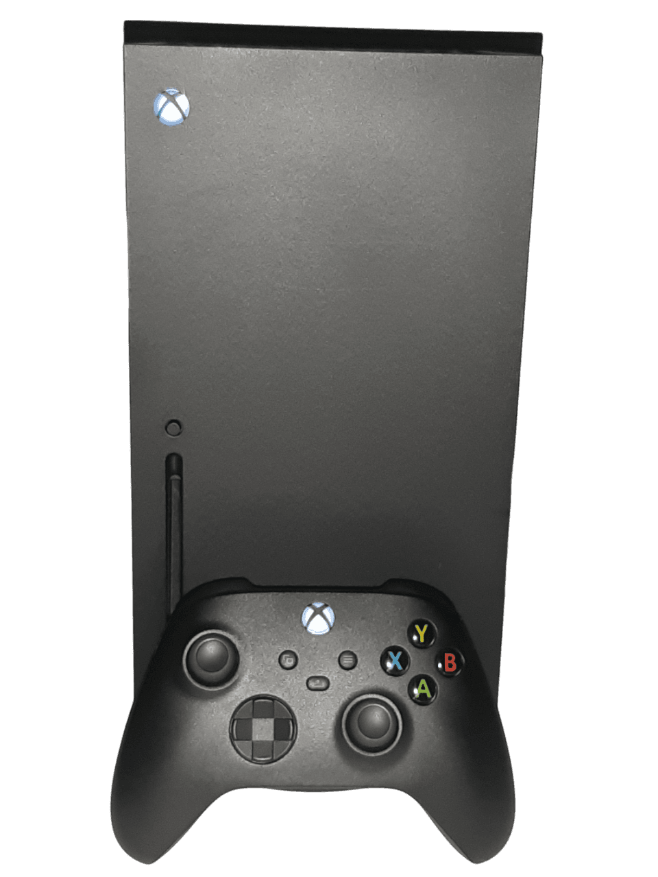 Xbox Series X console with controller