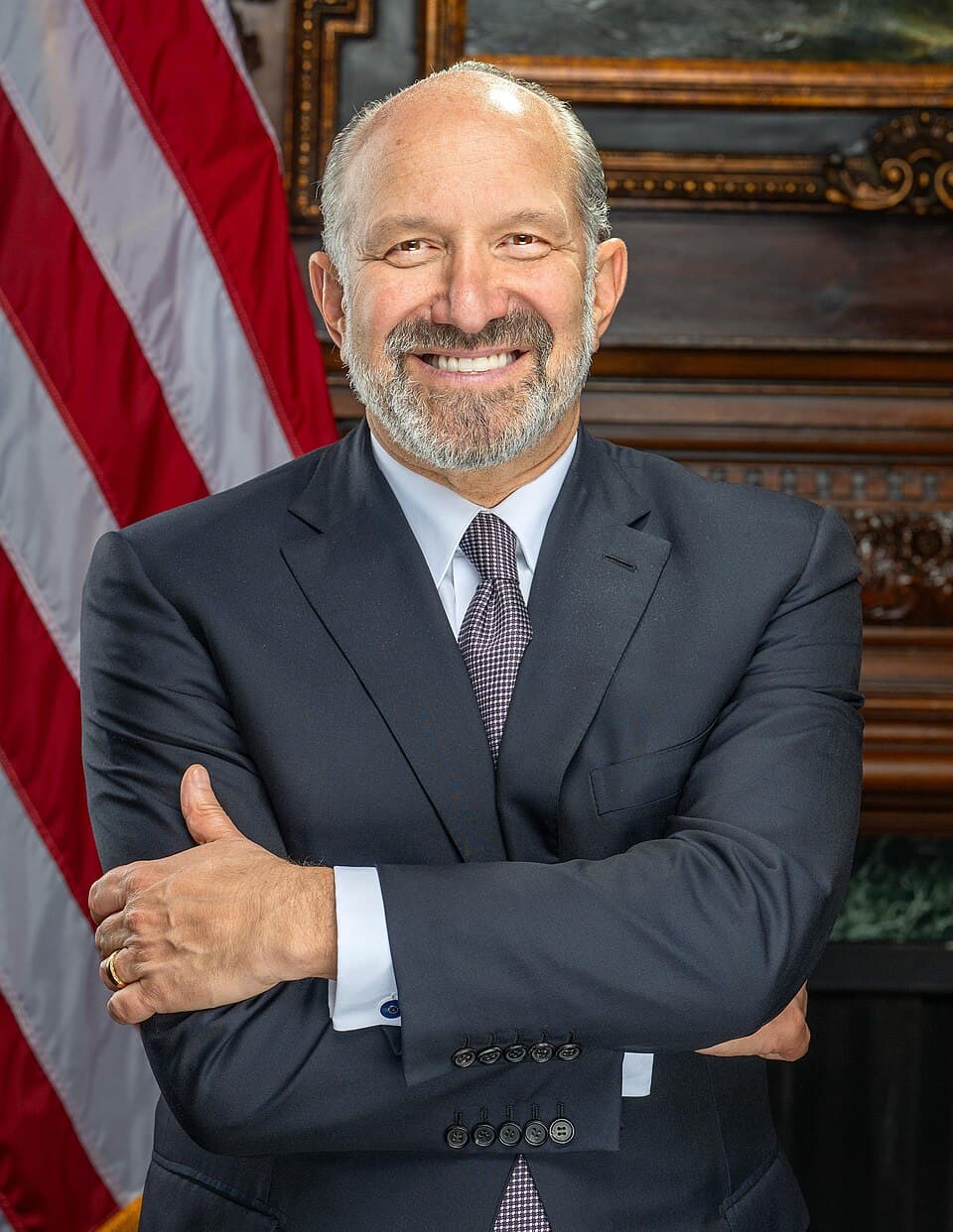 Official portrait of US Commerce Secretary Howard Lutnick (2025)