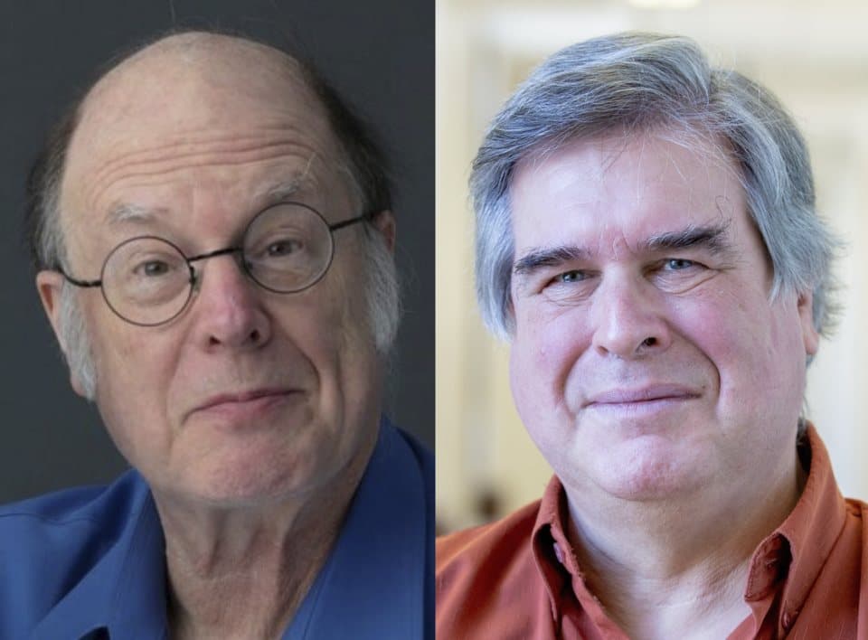 The 2025 Turing Award laureates: Charles Bennett (left) and Gilles Brassard (right)